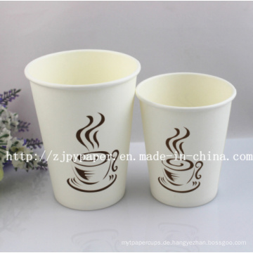Single-Wall Paper Cup mit gedruckten (Selling-Fast In Coffee Store) -Swpc-49